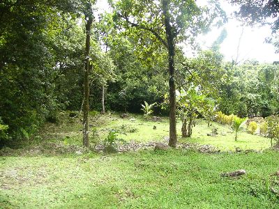Vue du terrain d'Ojochal, Costa Rica