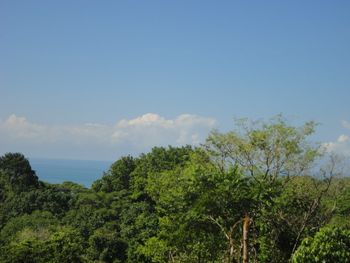 Vue du terrain de Ojochal, Costa Rica