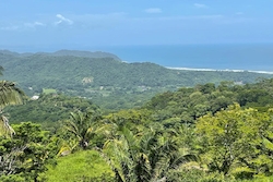 Vue du terrain de playa carrillo, Costa Rica