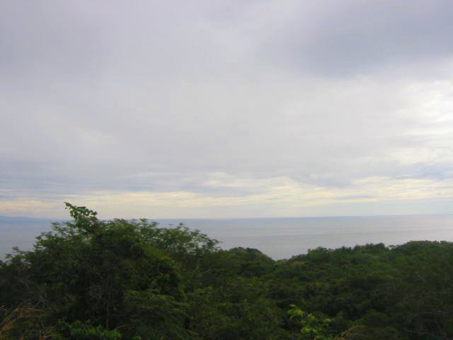 vue du terrain de las delicias de montezuma costa rica