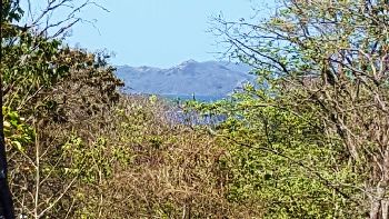 Vue du terrain de Potrero, Costa Rica