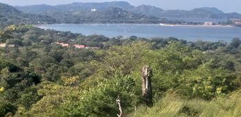 Vue du terrain de Potrero, Costa Rica