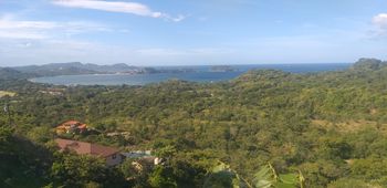 Vue du terrain de Potrero, Costa Rica