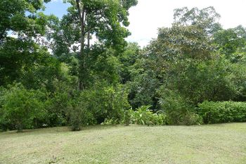 Vue du terrain de Palmar, Costa Rica