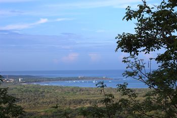 Vue du terrain de Playa Grande, Costa Rica