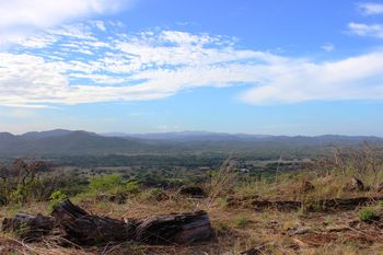 Vue du terrain de Playa Grande, Costa Rica