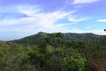 Vue du terrain de Playa Grande, Costa Rica