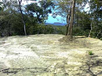 Vue du terrain de Playa Potrero, Costa Rica