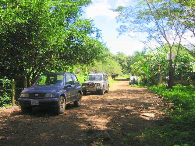 vue du chemin d'acc�s
