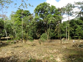 Vue du terrain d'Ojochal, Costa Rica