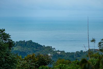 Vue du terrain d'Ojochal, Costa Rica