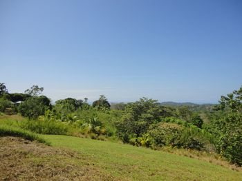 Vue du terrain d'Ojochal, Costa Rica