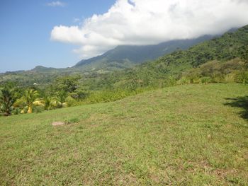 Vue du terrain d'Ojochal, Costa Rica