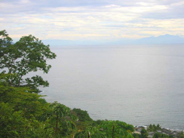 vue du terrain de Las Delicias de Montezuma Costa Rica