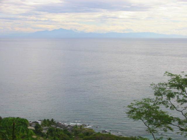 vue du terrain de Las Delicias de Montezuma Costa Rica