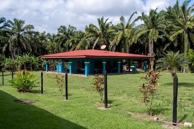 Vue de la finca de Puerto Cortes, Costa Rica