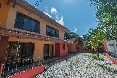 Vue de la maison de Samara, Costa Rica