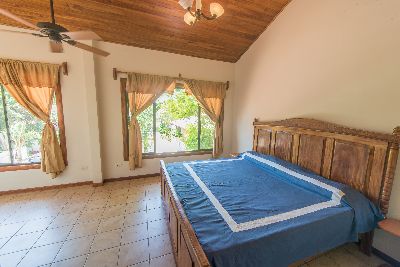 Vue de la maison de Samara, Costa Rica