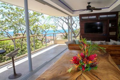 Vue de la maison de Tamarindo, Costa Rica