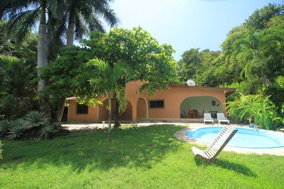 Vue de la maison de Samara, Costa Rica