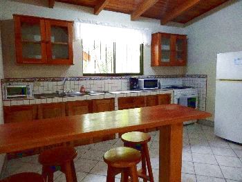 Vue de la maison de Samara, Costa Rica