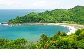 Vue du terrain de playa Islita, Costa Rica