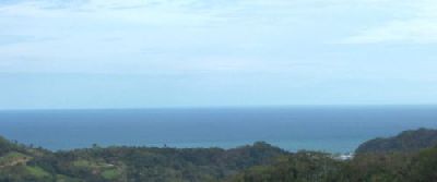 Vue du terrain de Playa Carrillo, Costa Rica