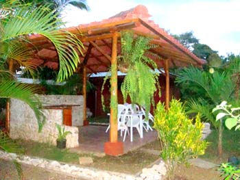 Vue de la maison d'htes de Nicoya, Costa Rica